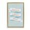 Stupell Industries Blue Hello Little One Floating Frame, design by Amanda Houston